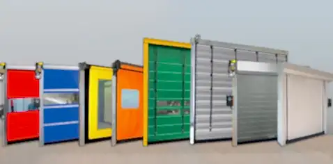 Hochgeschwindigkeits PVC Türen